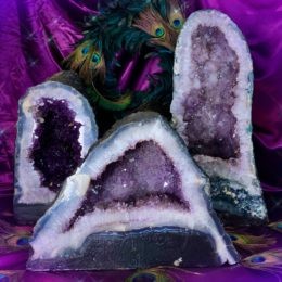 Peace and Balance Amethyst Cathedrals