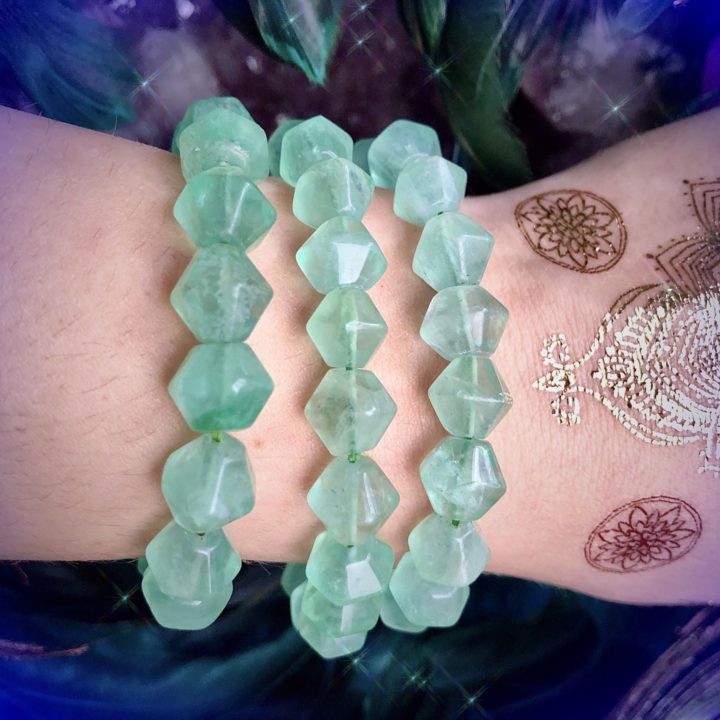 Soul Guidance Green Fluorite Bracelets