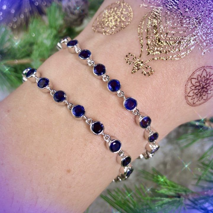 Third Eye Visioning Iolite Bracelets