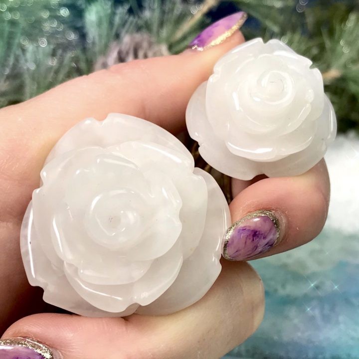 Snow Quartz Pure Peace Roses