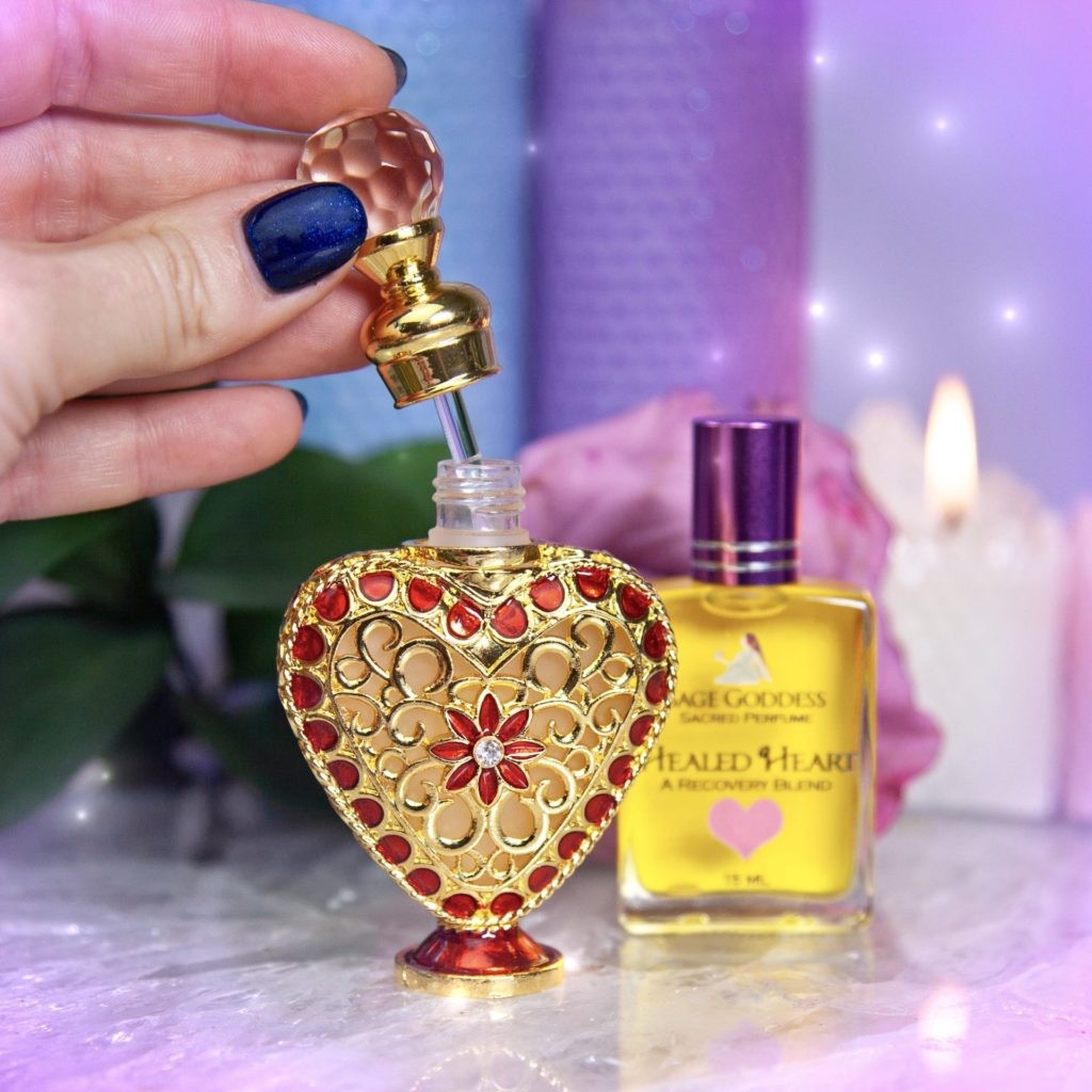 Home Shop Perfumes Collector’s Heart Perfume Bottle with Healed Heart