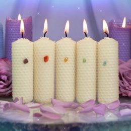 One Wish Beeswax Intention Candles