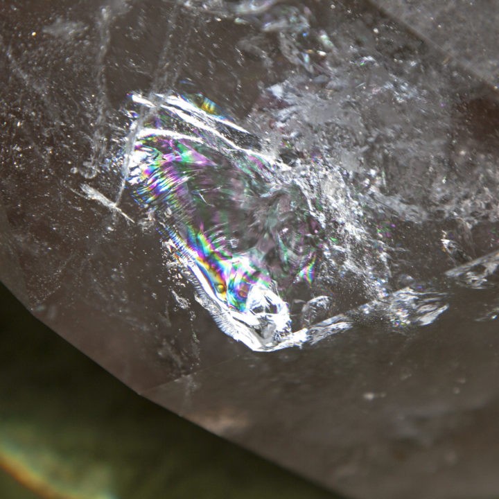 Clear Quartz with Lodolite Amphibole and Chlorite Generator