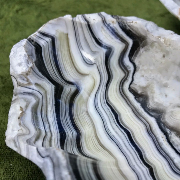 Zebra Onyx Free Form Bowls