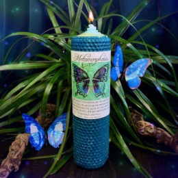 Metamorphosis Beeswax Intention Candles