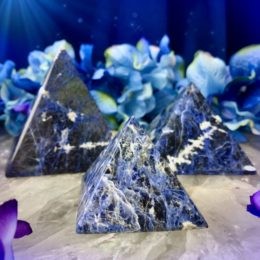 Sodalite Dreamcatcher Pyramids