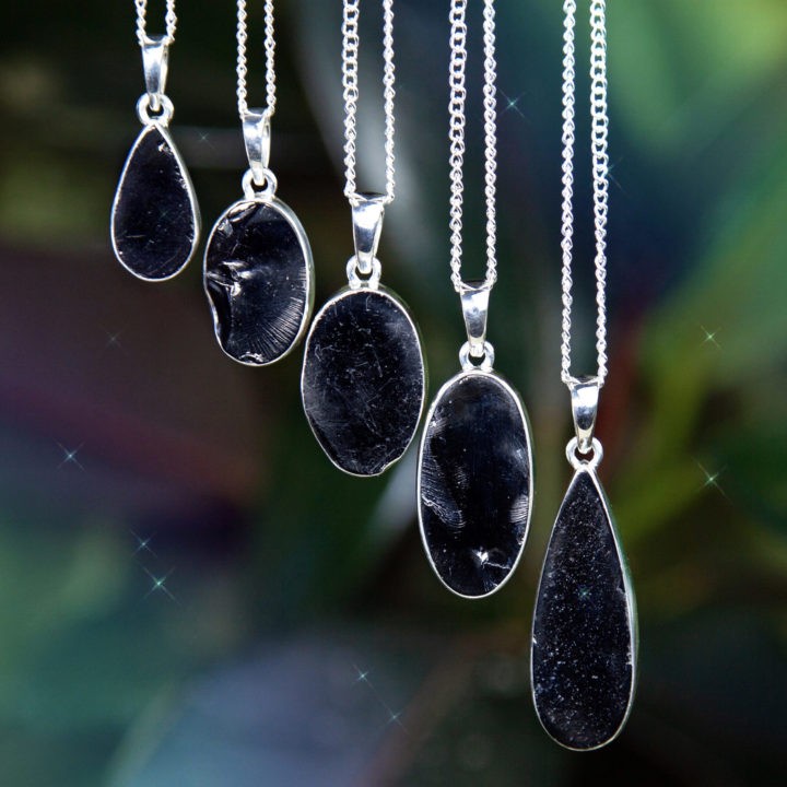 Clearing and Purifying Shungite Pendants