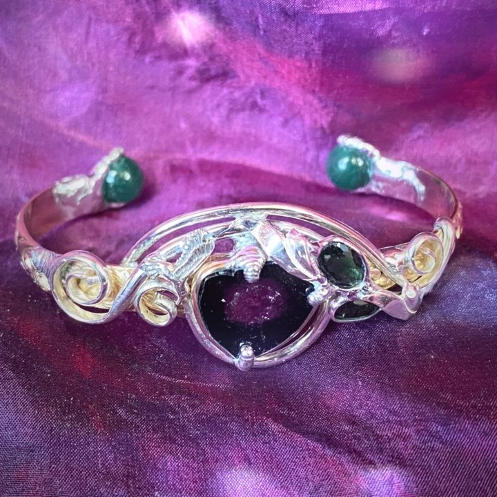 Watermelon Tourmaline Bracelet