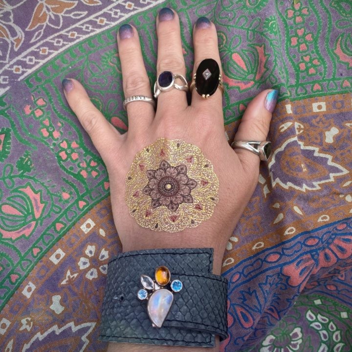Prosperous Moon Magic Cuff Bracelet
