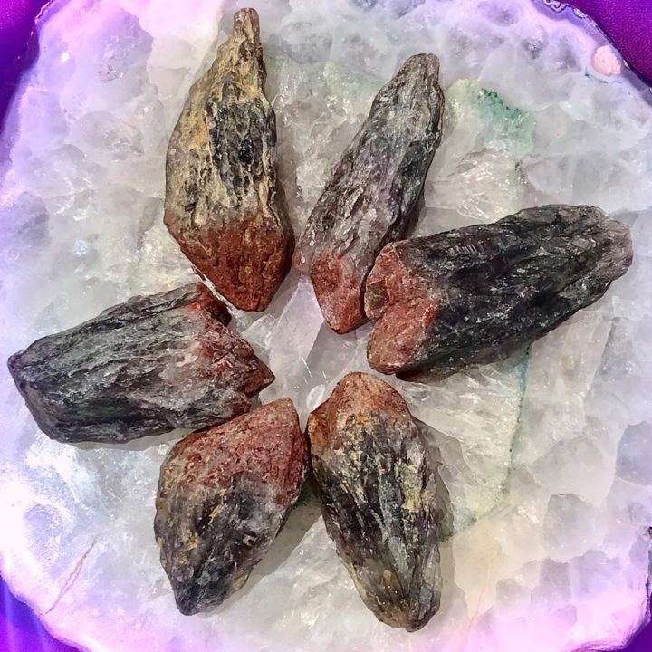 Red Amethyst Grounded Peace Points