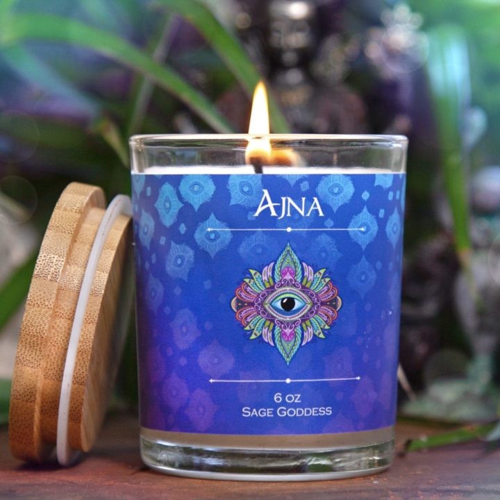 Ajna Third Eye Intention Candles