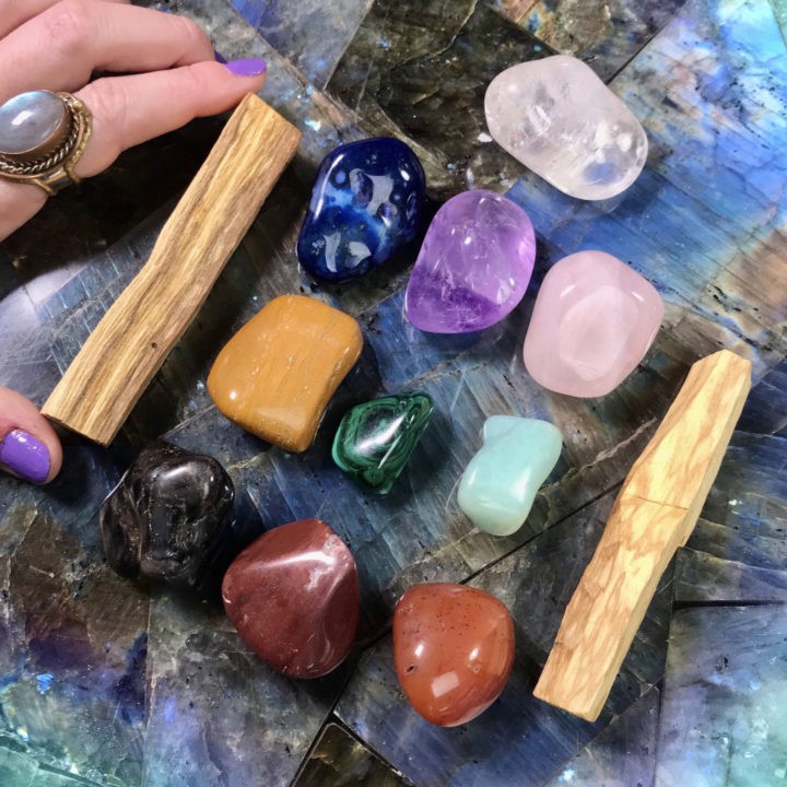 Chakra Alignment and Embodiment 10 Gemstone Set