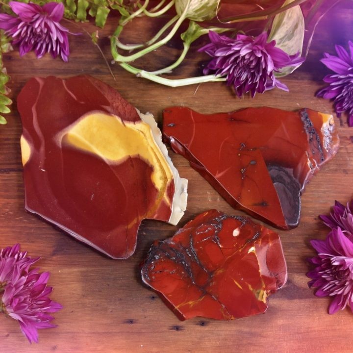 Mookaite Jasper Beauty Slices