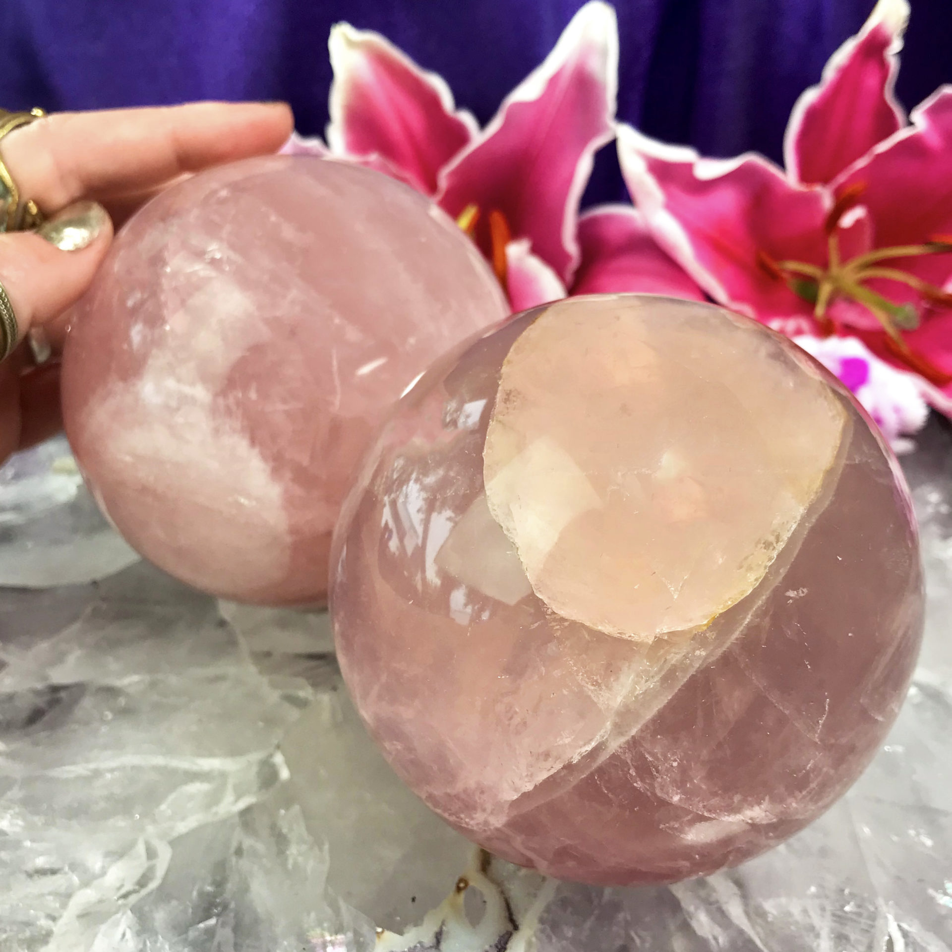 rose quartz sphere rose quartz sphere