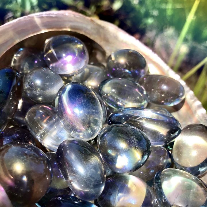 Tumbled Opal Aura Quartz