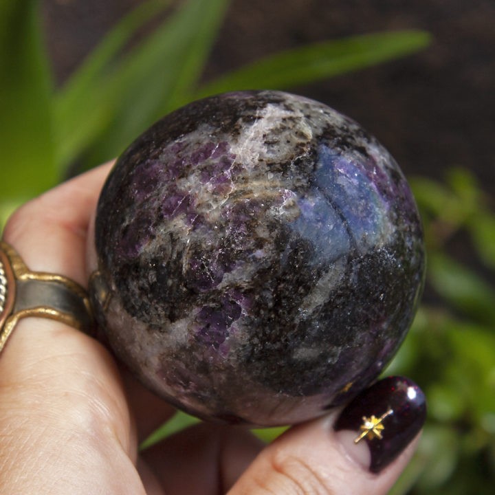 Healed Body and Heart Eudialyte Spheres