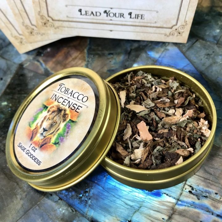 New Moon Enchanted Plant Wisdom: Tobacco and Patchouli Set