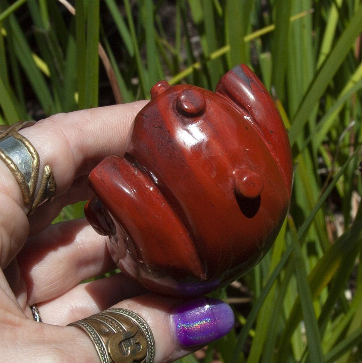 Red Jasper Warrior Anatomical Hearts