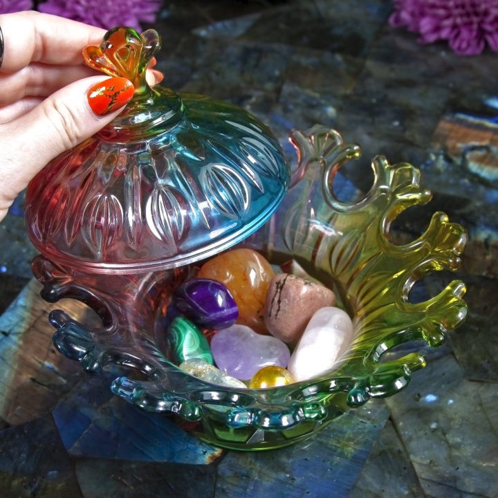 Athenas Limited Edition Gemstone Candy Dishes