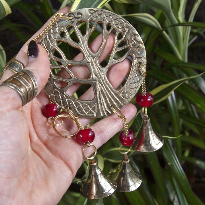Brass Tree of Life Chimes