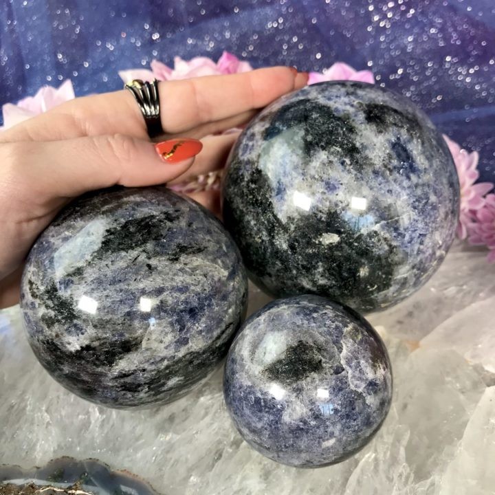 Iolite Spheres