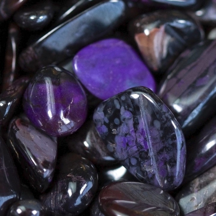 Tumbled Sugilite