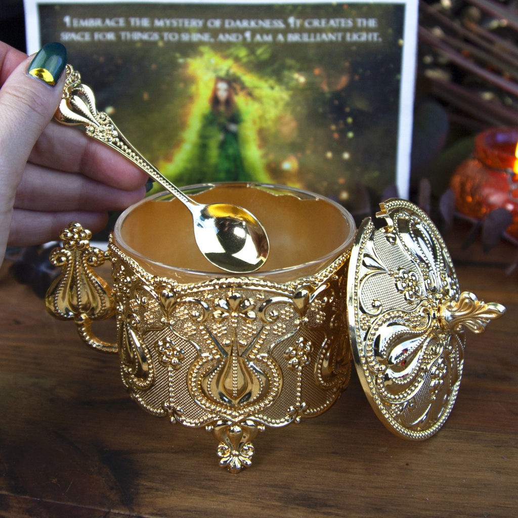 Dark Harvest Full Moon Set: Tools for Aries Full Moon Ritual with Athena