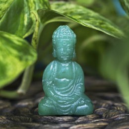 Green Aventurine Good Fortune Buddhas