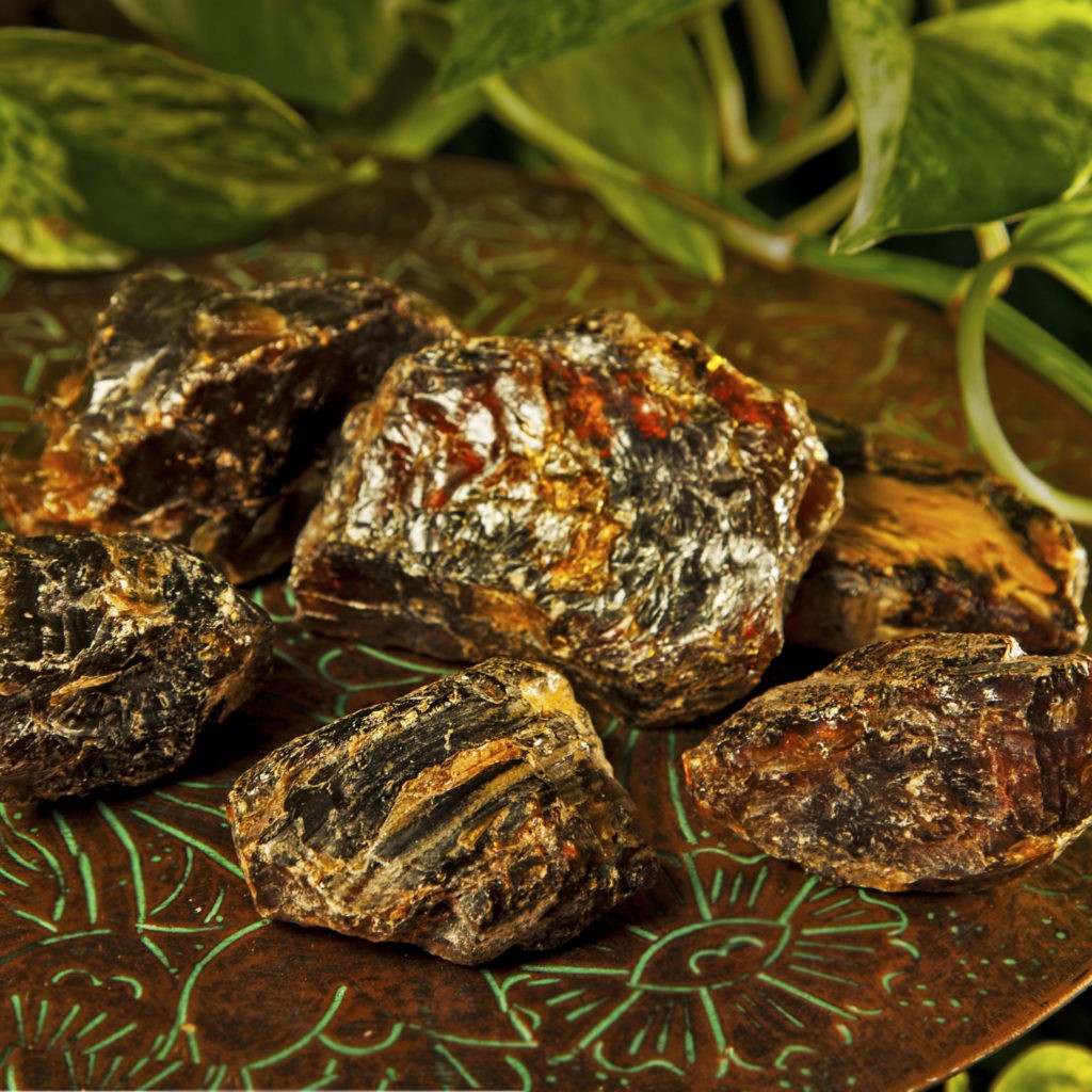 Natural Black Amber for protection and preventing psychic attack