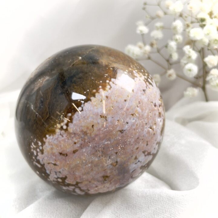 Ocean Jasper Happiness Sphere