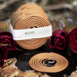 Rose Coil Incense