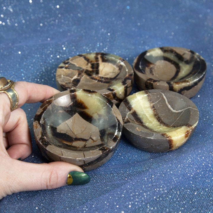 Septarian Wisdom Offering Bowls