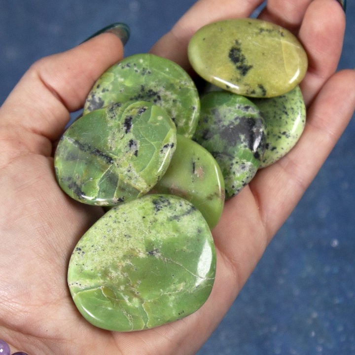 Variscite Palm Stones