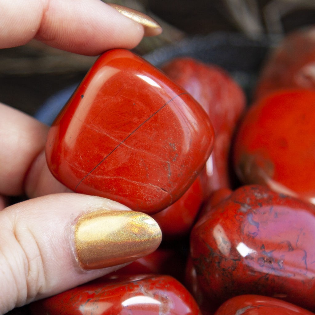 Large Tumbled Red Jasper For Renewed Strength And Courage