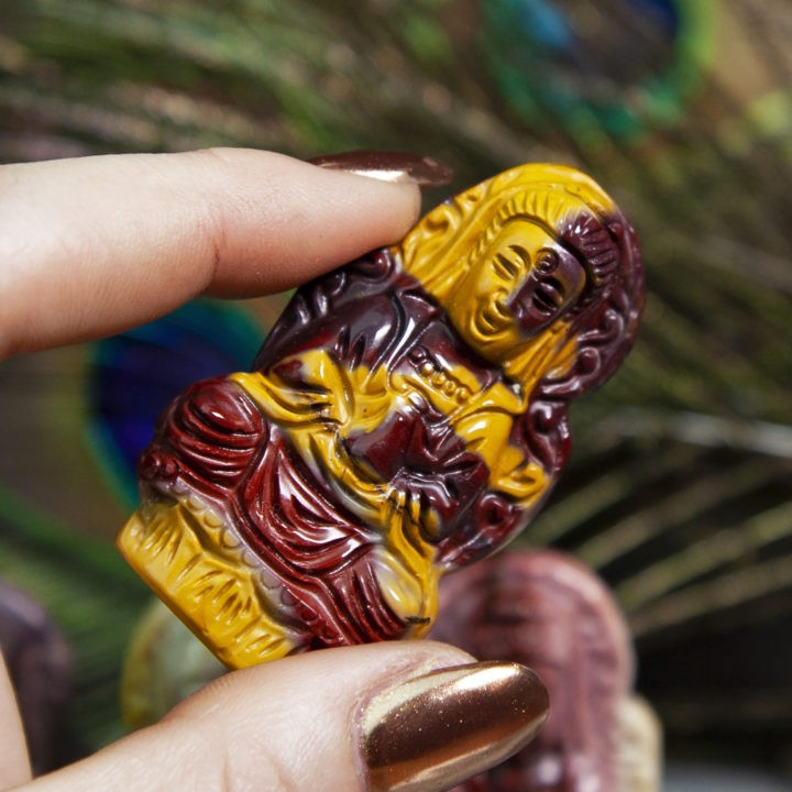 Mookaite Jasper Quan Yin Carvings