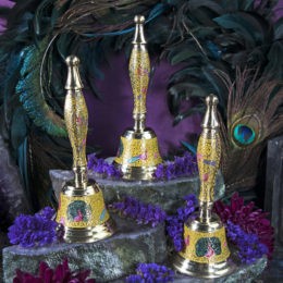 Peacock Protection Altar Bells