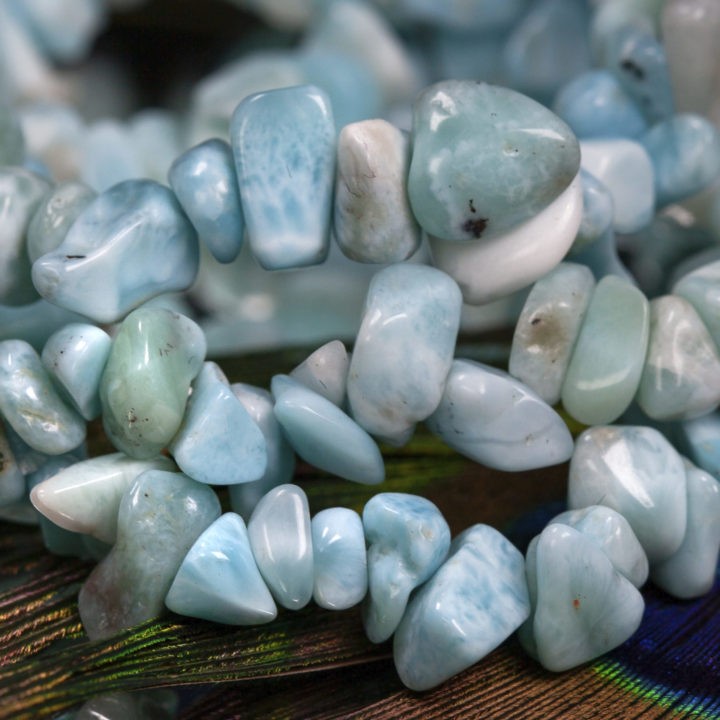 Atlantean Wisdom Larimar Bracelet