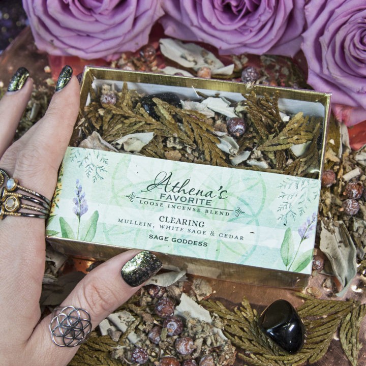 Athenas Favorite Clearing Incense Blend