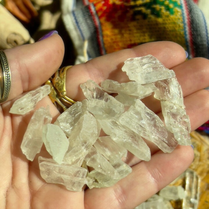 Tucson at Twilight: Natural Hiddenite Crystal