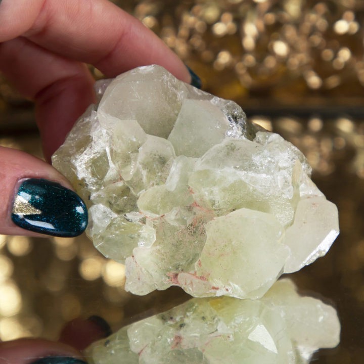 Natural Datolite Cluster