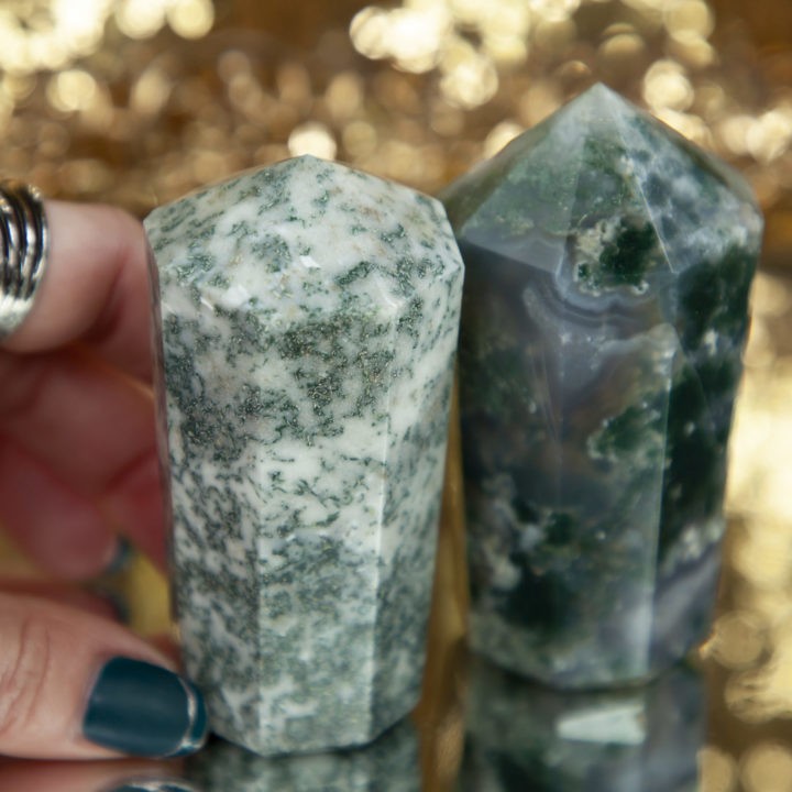 Infinite Healing Moss Agate Generator