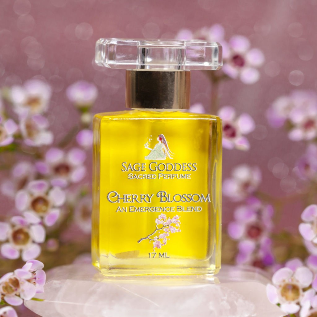 Sage Goddess Cherry Blossom Perfume for hope and gratitude