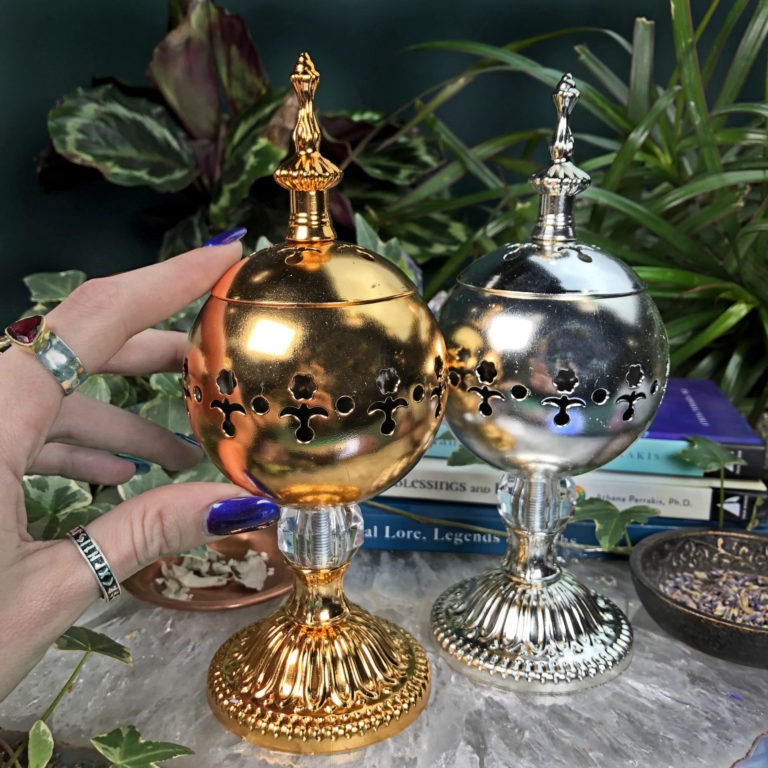 Home Shop Magical Gifts Charcoal Incense Burner