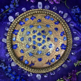 Lapis Lazuli Queens Pocket Heart