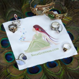 Sage Goddess Jewelry Cleaning Cloth