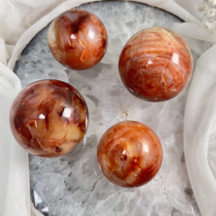 Carnelian Spice Up Your Life Sphere