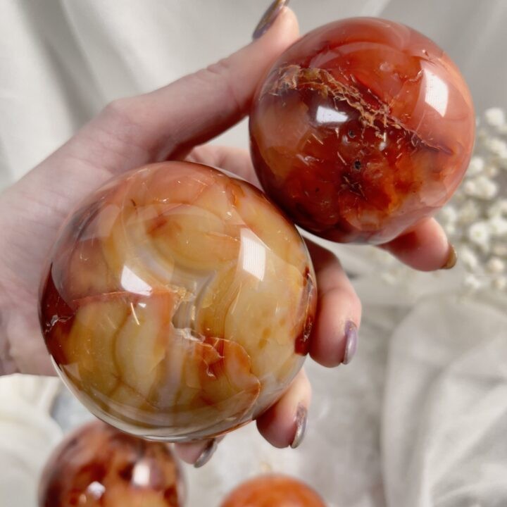 Carnelian Spice Up Your Life Sphere