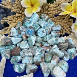 Tumbled Larimar