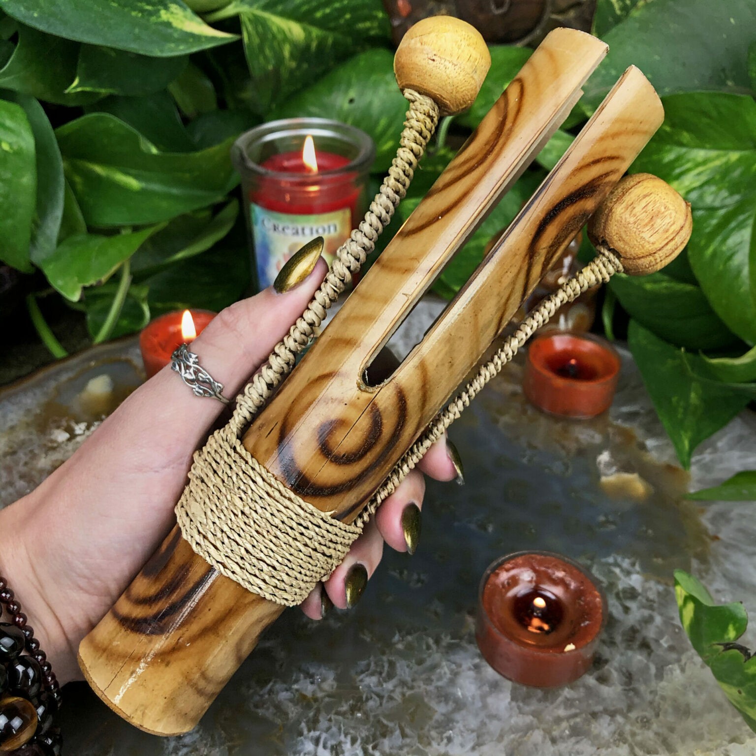 Sage Goddess EtekEtek Bamboo Percussion Instrument from Bali