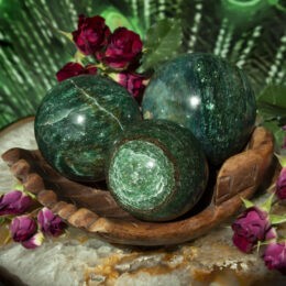 Fuchsite Love and Life Force Sphere